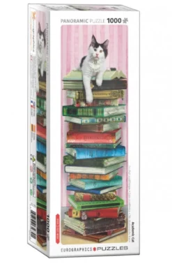 Academic Cat Panorama Puzzel (1000 stukjes)