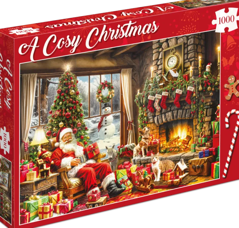 A Cosy Christmas Puzzel (1000 stukjes)