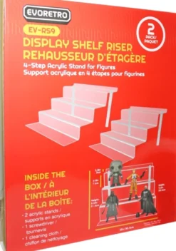 Acrylic Display Risers for Funko Pops and Action Figures