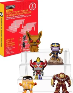Acrylic Display Risers for Funko Pops and Action Figures