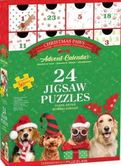 Advent Calendar – Christmas Paws (24x 50 stukjes)
