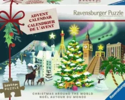 Adventkalender Puzzel (24 x 54 stukjes)