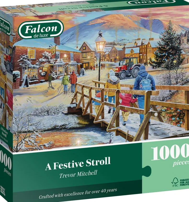 A Festive Stroll Puzzel (1000 stukjes)