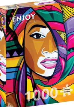 African Beauty Puzzel (1000 stukjes)