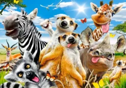 African Selfie Puzzel (500 stukjes)