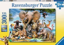 Afrikaanse Vrienden Puzzel (300 XXL stukjes)