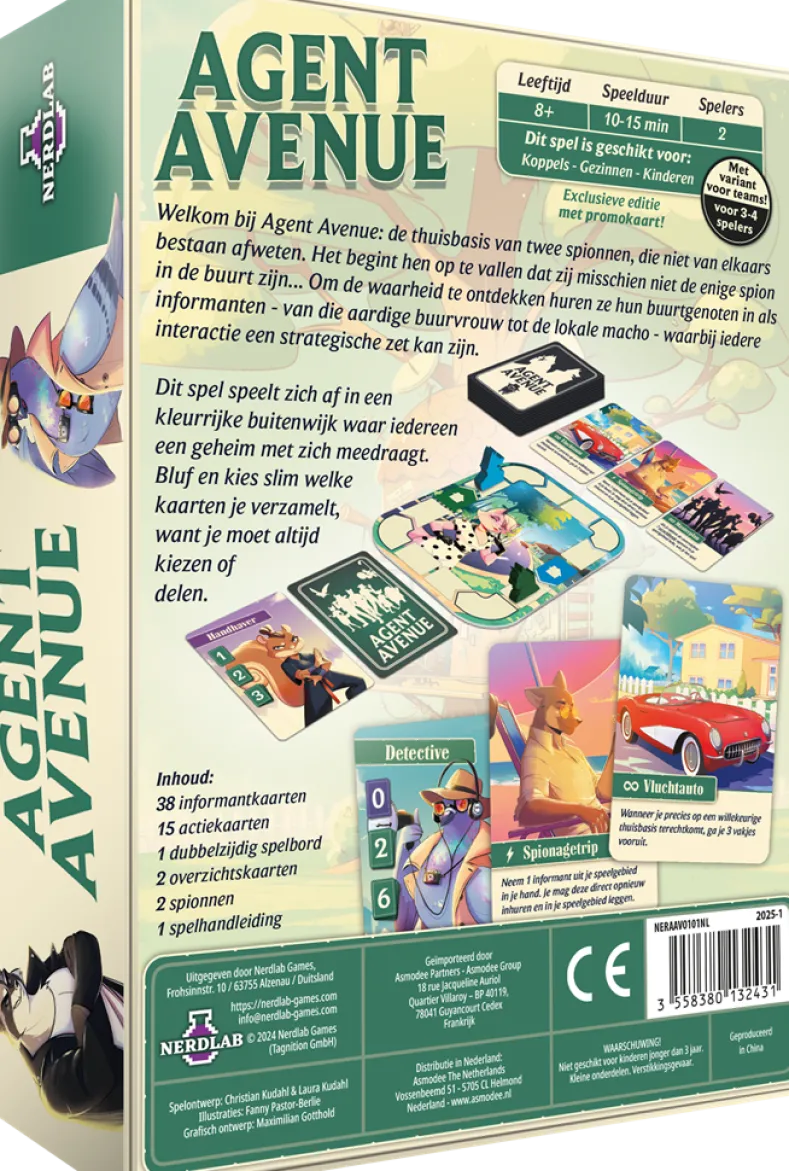Agent Avenue - Kaartspel (NL versie)
