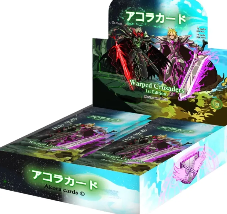 Akora TCG - Warped Crusaders Boosterbox (1st Edition)
