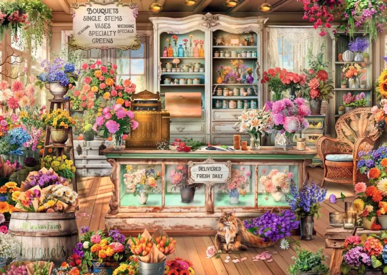 All Seasons Flowershop Puzzel (1000 stukjes)