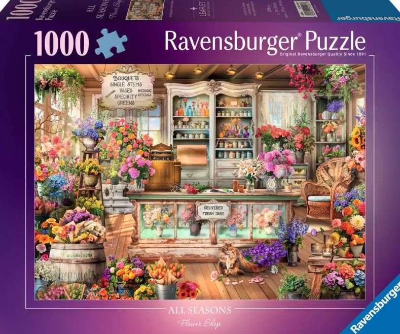 All Seasons Flowershop Puzzel (1000 stukjes)