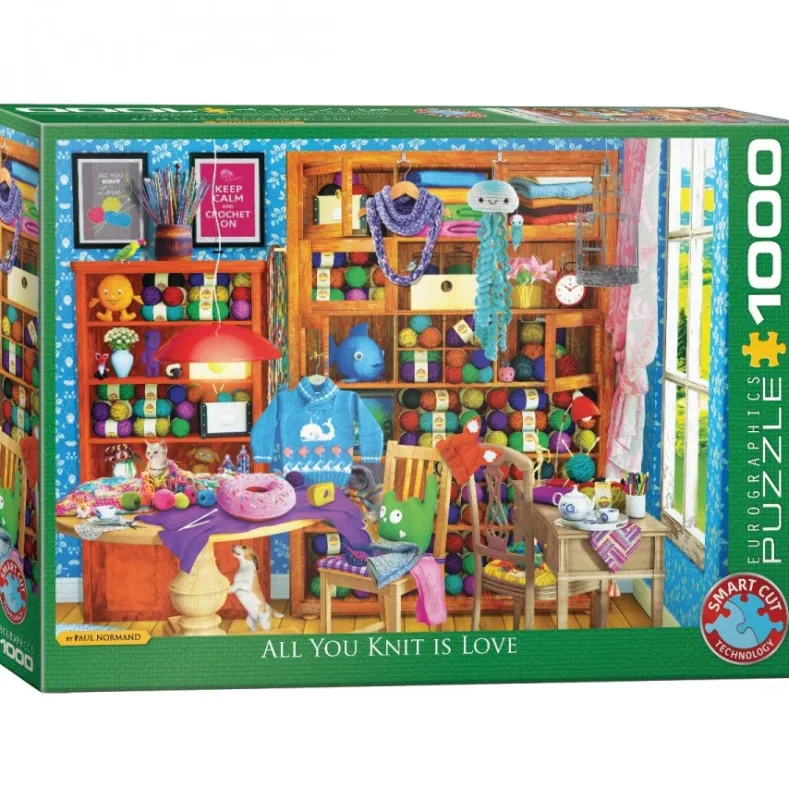 All you Knit is Love Puzzel (1000 stukjes)