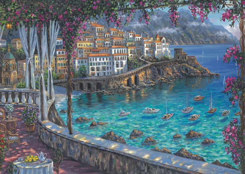 Amalfi kust Puzzel (1000 stukjes)