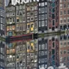 Amsterdam Houses Puzzel (1000 stukjes)