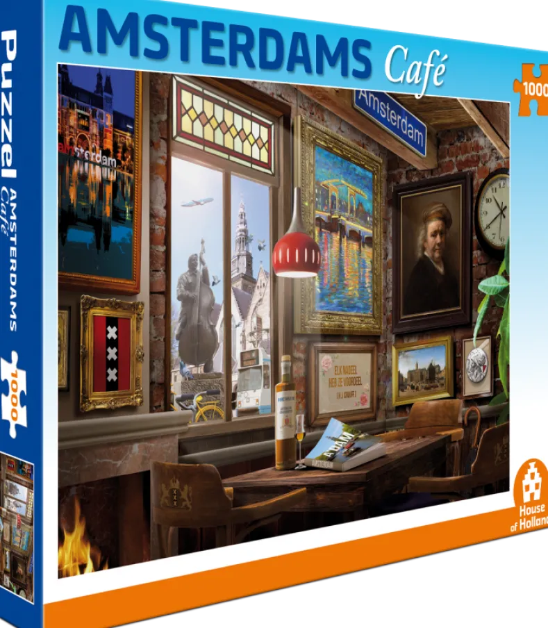 Amsterdams Café Puzzel (1000 stukjes)