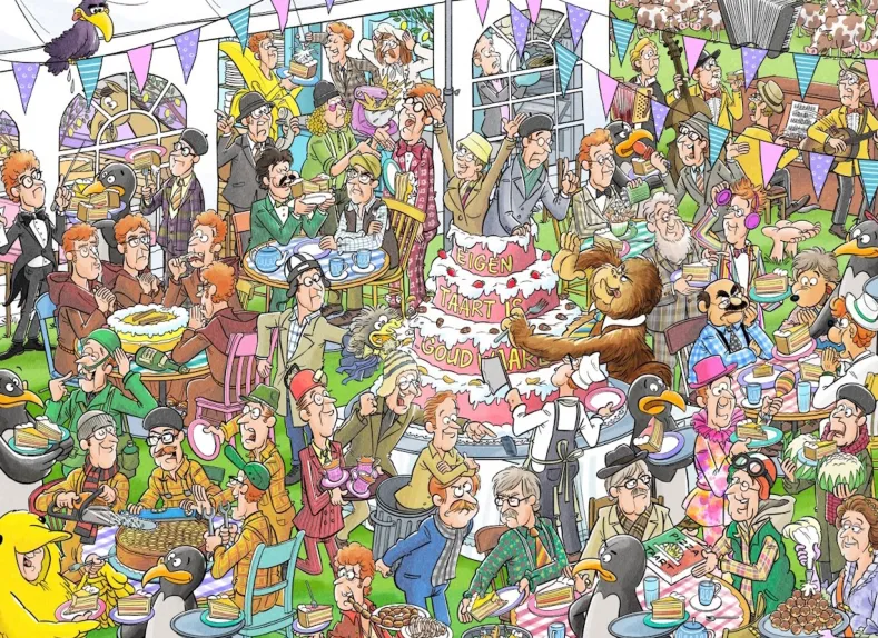 Andre van Duin - Feest mee met André Puzzel (1000 stukjes)