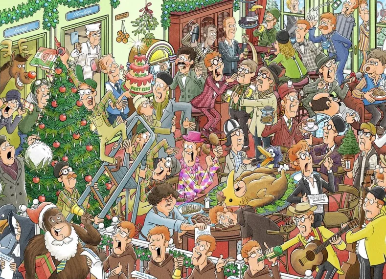 Andre van Duin - Kerst met André Puzzel (1000 stukjes)