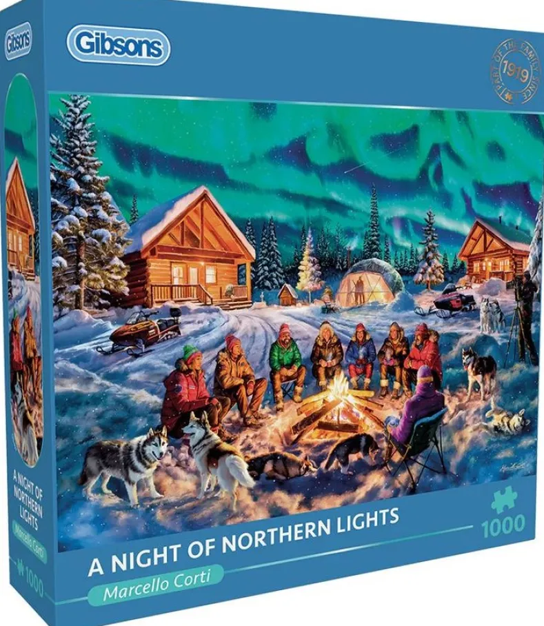 A Night of Northern Lights Puzzel (1000 stukjes)