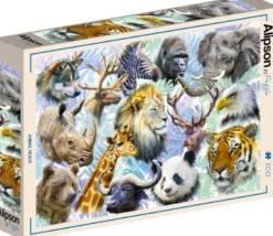 Animal Heads Puzzel (500 stukjes)