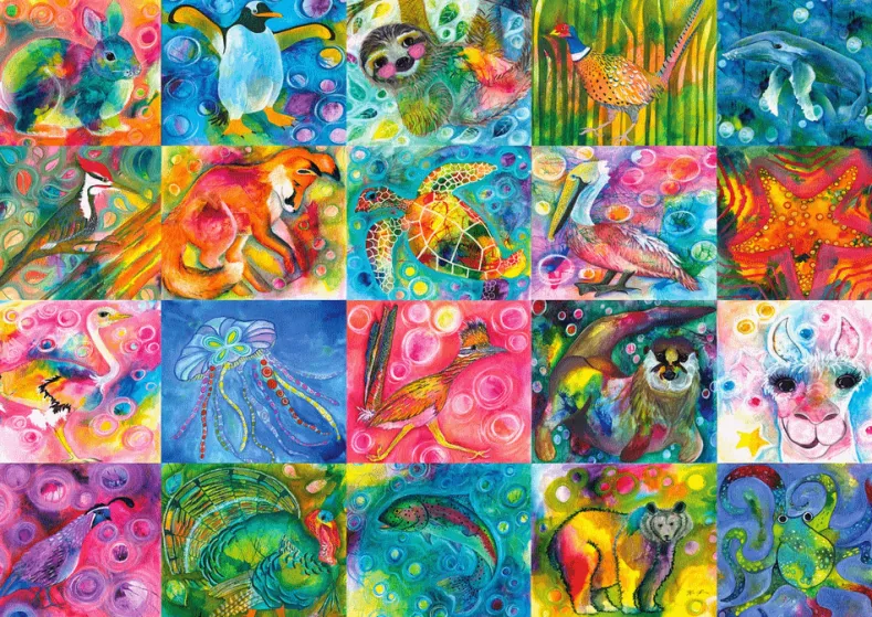 Animal Magic Puzzel (1000 stukjes)