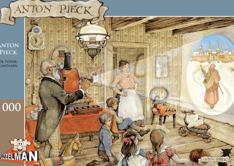 Anton Pieck - De Toverlantaarn Puzzel (1000 stukjes)