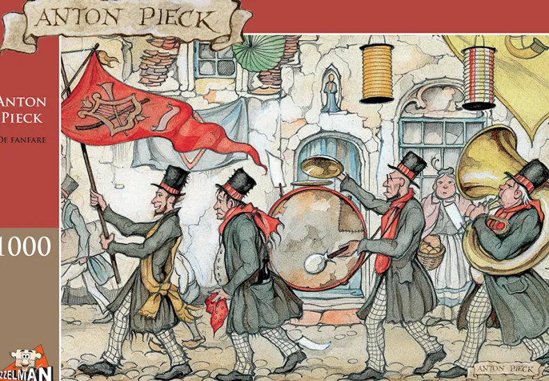 Anton Pieck - Fanfare Puzzel (1000 stukjes)