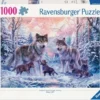 Arctische Wolven Puzzel (1000 stukjes)