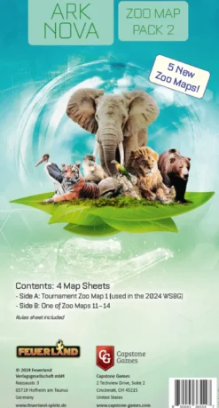 Ark Nova - Map Pack 2