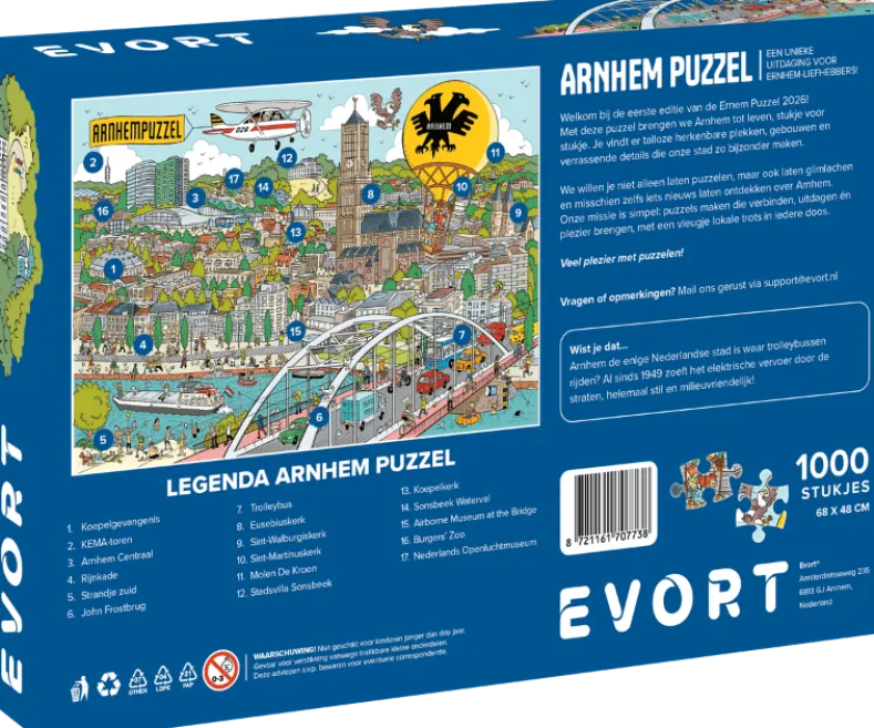Arnhem Puzzel (1000 stukjes)