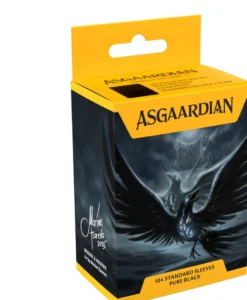Asgaardian Standard (66,2x91,5mm) 100 Sleeves - Pure Black