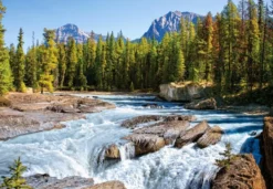 Athabasca River, Jasper National Park Puzzel (1500 stukjes)
