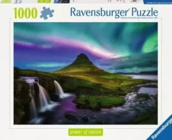 Aurora Over Kirkjufell Puzzel (1000 stukjes)