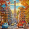 Autumn in Paris Puzzel (1000 stukjes)