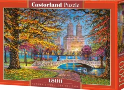 Autumn Stroll, Central Park Puzzel (1500 stukjes)