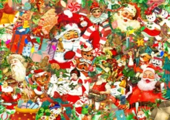 A Vintage Christmas Puzzel (1000 stukjes)