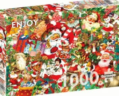 A Vintage Christmas Puzzel (1000 stukjes)