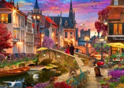 Avond aan het Kanaal Puzzel (500 stukjes)