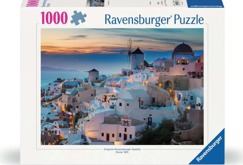 Avond in Santorini Puzzel (1000 stukjes)