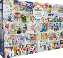 A Year in Great Britain Puzzel (1000 stukjes)