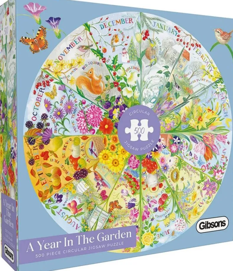 A Year in the Garden Puzzel (500 stukjes)