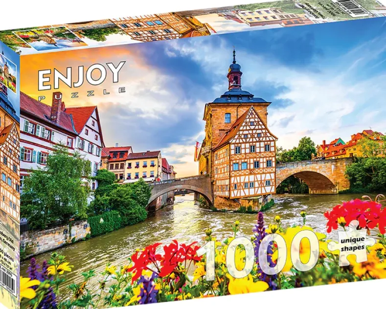 Bamberg Old Town - Germany Puzzel (1000 stukjes)