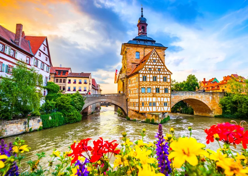 Bamberg Old Town - Germany Puzzel (1000 stukjes)