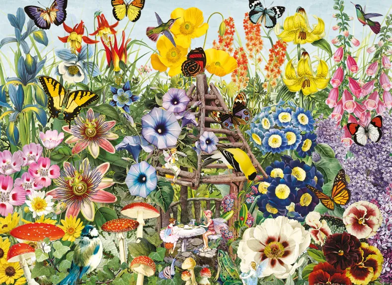 Barbara Anderson - Fairy Garden Puzzel (500XL stukjes)