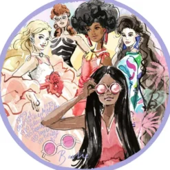 Barbie Ronde Puzzel (500 stukjes)