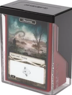 Bastion 50+ Deckbox Black/Clear