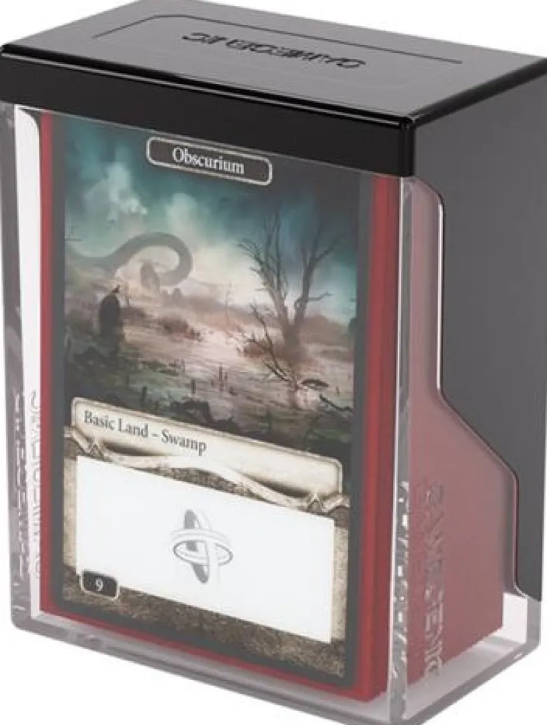 Bastion 50+ Deckbox Black/Clear