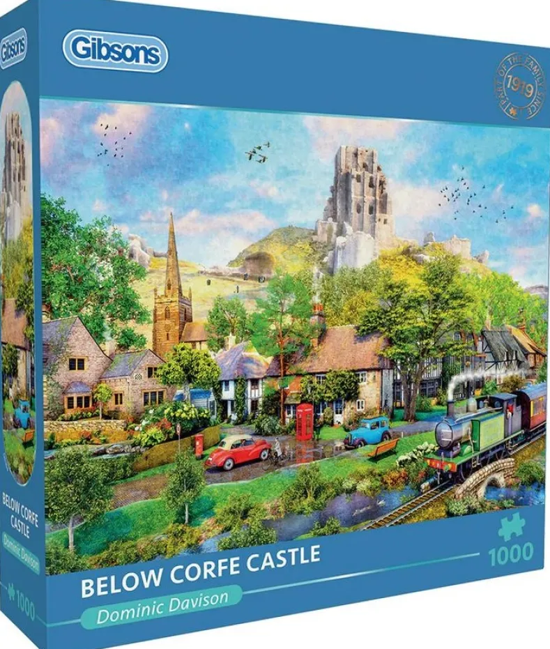 Below Corfe Castle Puzzel (1000 stukjes)