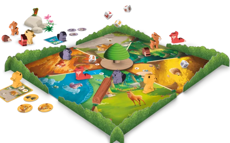 Bende in het Bos - Bordspel