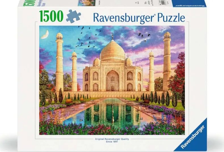 Betoverende Taj Mahal Puzzel (1500 stukjes)
