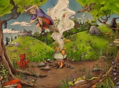 Bij de Bosheks Puzzel (500 stukjes)