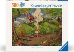 Bij de Bosheks Puzzel (500 stukjes)